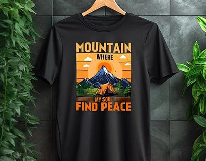 Black and white abstract graphic design artwork for T-shirt print