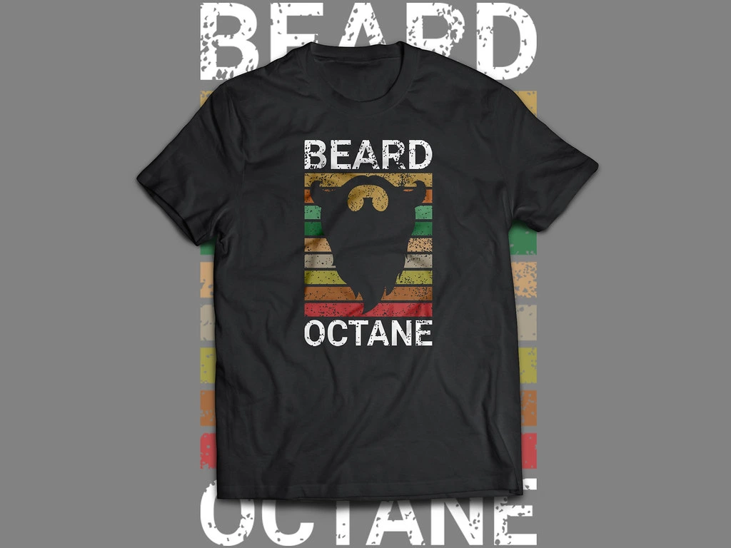 Black T-shirt with bored typography graphic for streetwear fashion